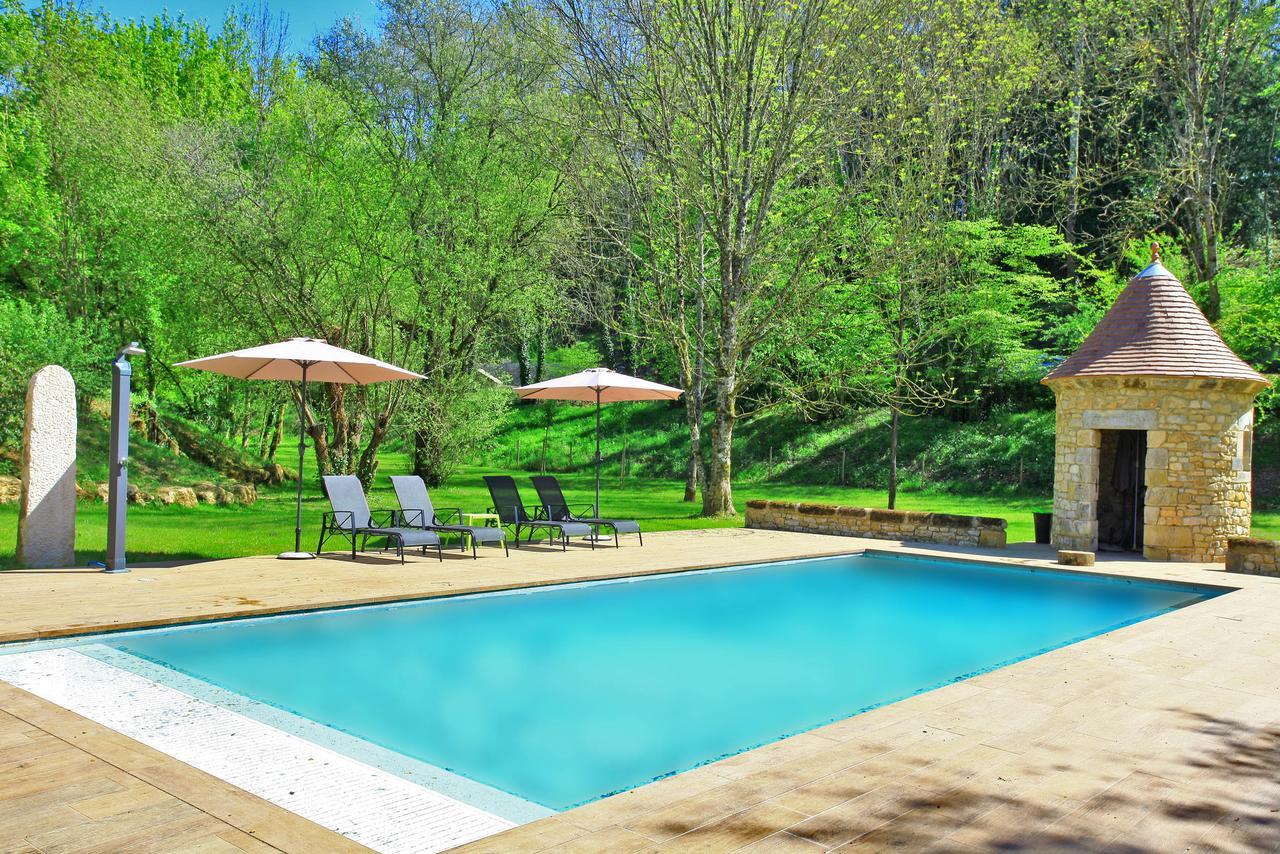 Les Jardins D'Ungaro / Manoir La Barriere Le Vigan (Lot) Exterior foto