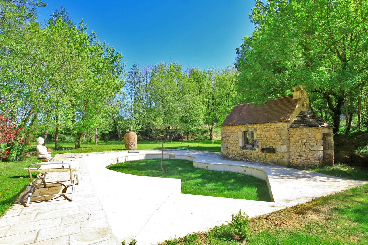 Les Jardins D'Ungaro / Manoir La Barriere Le Vigan (Lot) Exterior foto